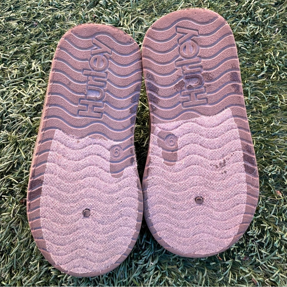 Hurley Toddler Modi Slippers Ugg Tasman Style Little Kid Unisex Comfort Shoe 9c - Picture 7 of 7